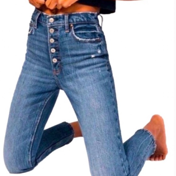 Abercrombie & Fitch Denim - Abercrombie & Fitch The Skinny High Rise